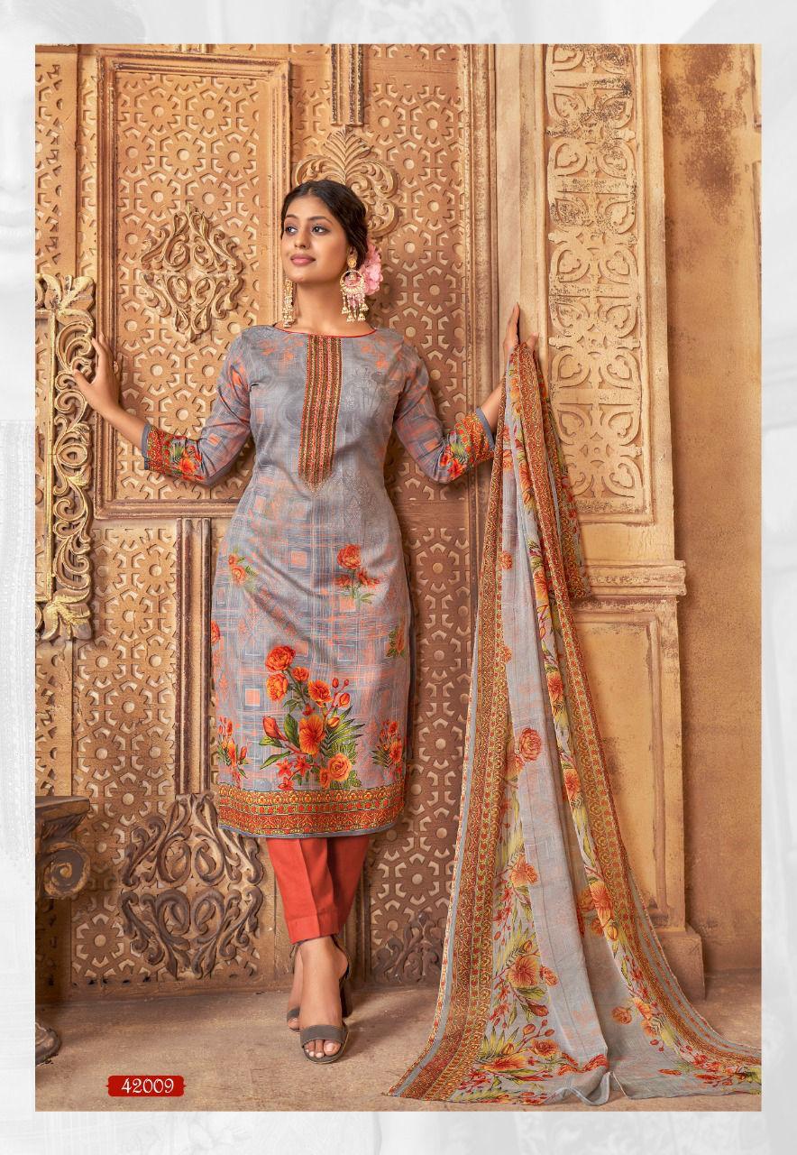 Punjabi Kudi 42 Latest Designer Fancy Casual Wear Designer Dress Material Collection